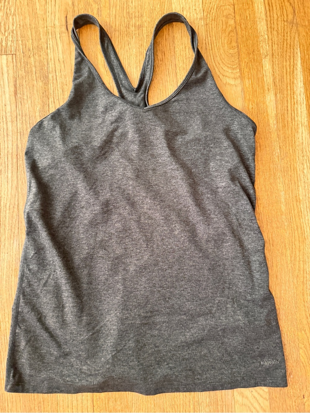 Patagonia Women’s Gray Racerback Tank Top, med